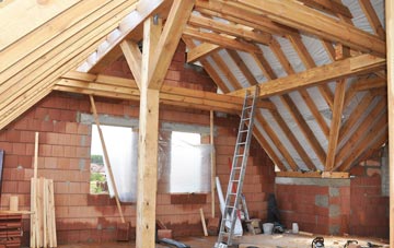 Haysford attic trusses